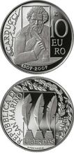 images/productimages/small/San Marino 10 euro 2007 Giosue Carducci.jpg